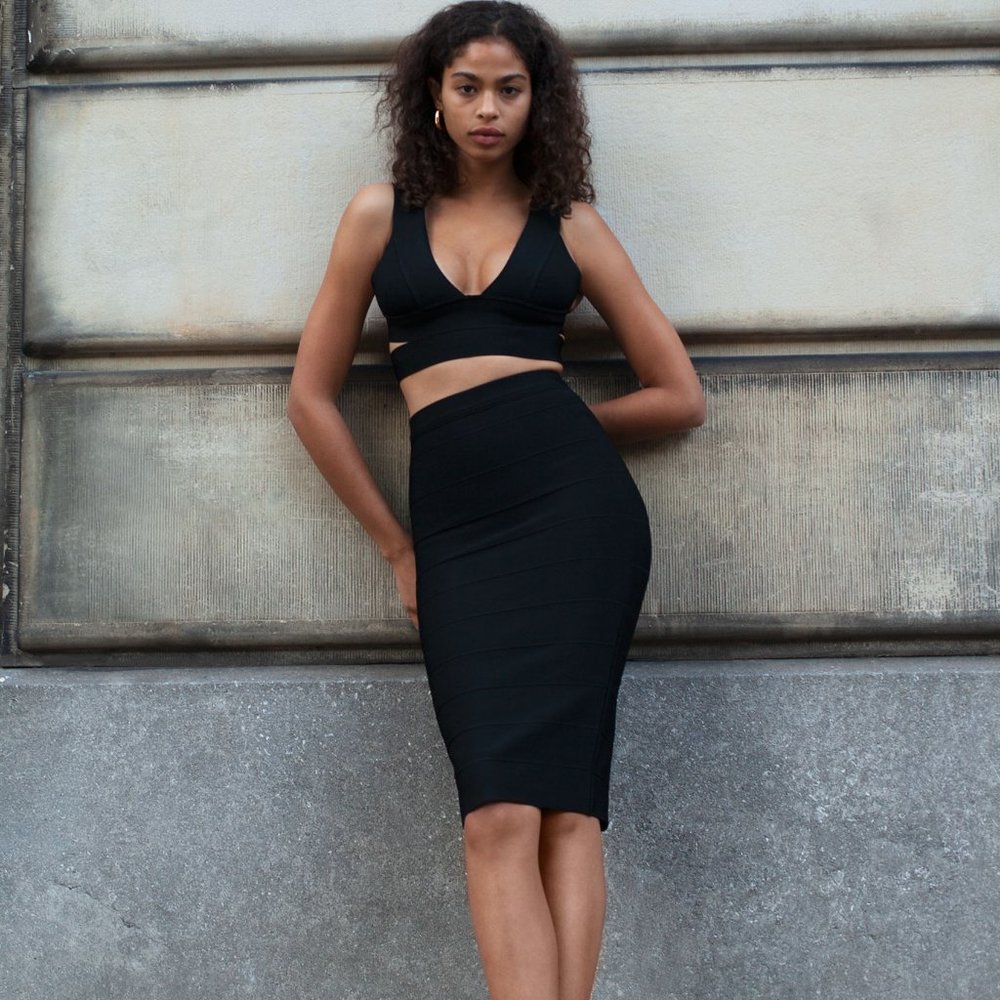 TEN BY BABATON CHANDELIER SKIRT
